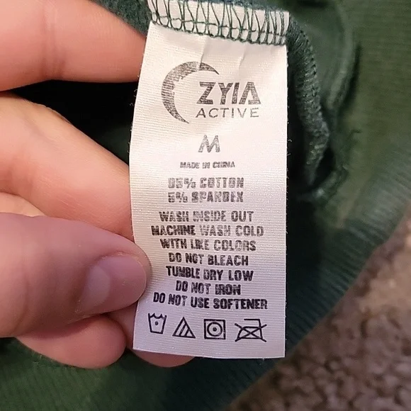 Zyia Pine Relaxation Pocket Hoodie Active Medium - Picture 10 of 16